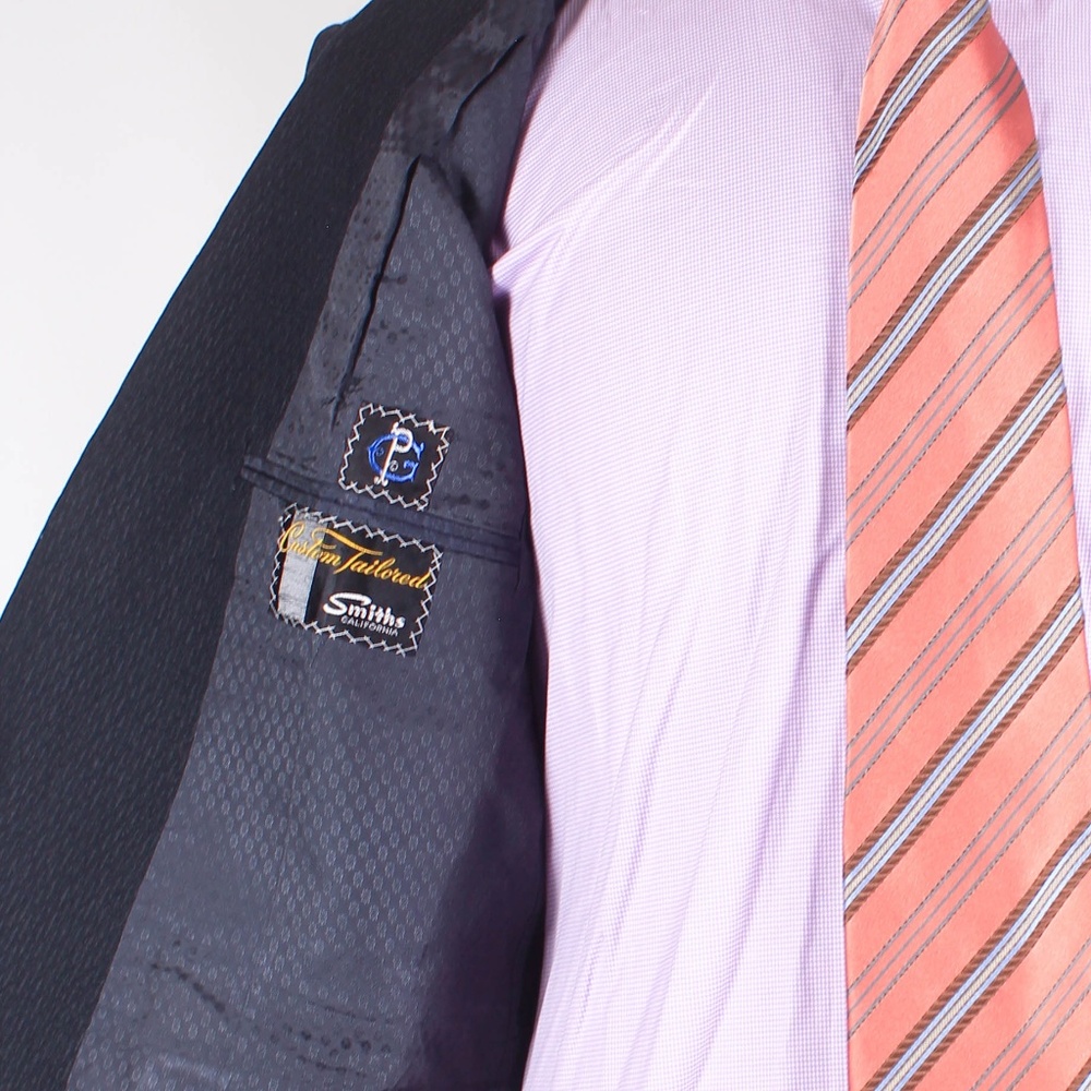 #Vintage 60's 43S 36x26 Pleated Suit G867_5